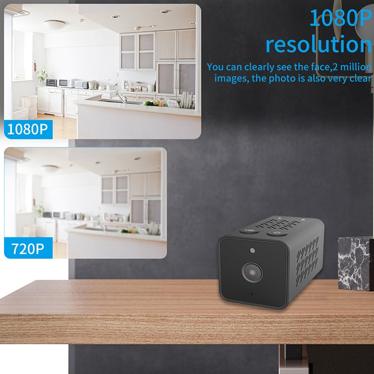 FCD-WJ11-1 Portable Smart IP Camera HD Wireless WiFi Night Vision Surveillance Camera(1080Px720P)