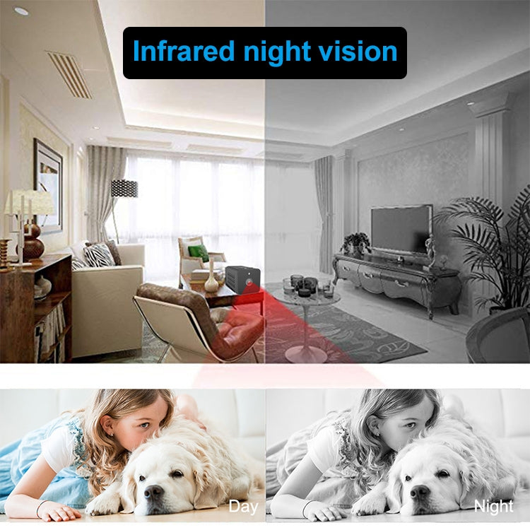 FCD-WJ11-1 Portable Smart IP Camera HD Wireless WiFi Night Vision Surveillance Camera(1080Px720P)