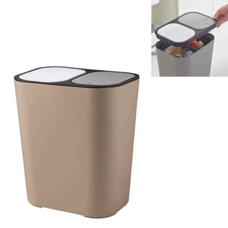 Dry And Wet Classification Press Trash Can Household Kitchen Paper Basket