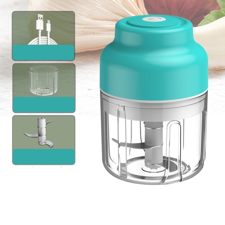 Wireless USB Charging Garlic Machine Baby Food Supplement Machine, Style:250ml Twisted Meat