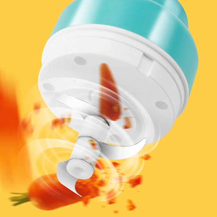 Wireless USB Charging Garlic Machine Baby Food Supplement Machine, Style:250ml Twisted Meat