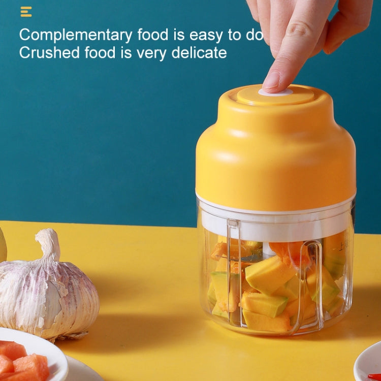 Wireless USB Charging Garlic Machine Baby Food Supplement Machine, Style:250ml Twisted Meat
