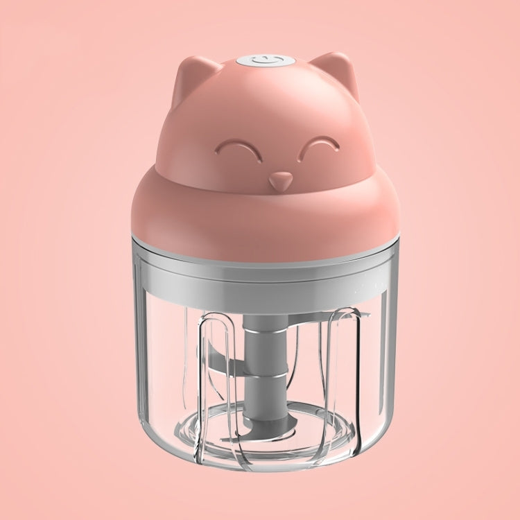 Wireless USB Charging Garlic Machine Baby Food Supplement Machine, Style:250ml Increased Power Minced Meat