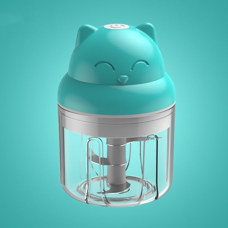 Wireless USB Charging Garlic Machine Baby Food Supplement Machine, Style:250ml Increased Power Minced Meat