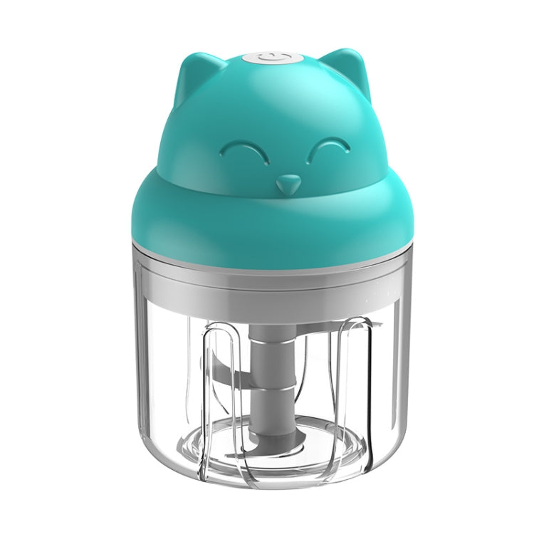 Wireless USB Charging Garlic Machine Baby Food Supplement Machine, Style:250ml Increased Power Minced Meat