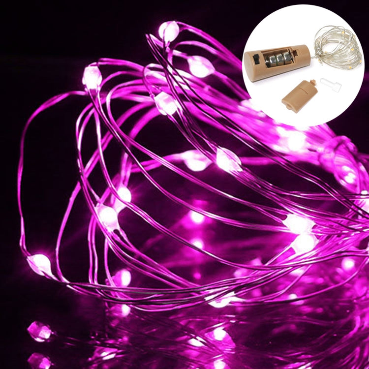 10 PCS LED Wine Bottle Cork Copper Wire String Light IP44 Waterproof Holiday Decoration Lamp, Style:1m 10LEDs