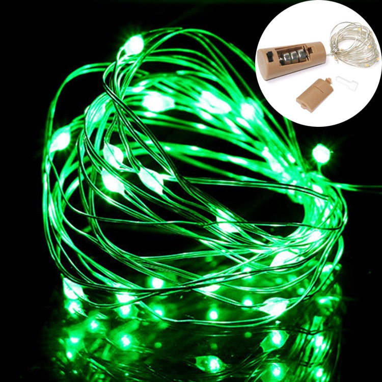 10 PCS LED Wine Bottle Cork Copper Wire String Light IP44 Waterproof Holiday Decoration Lamp, Style:2m 20LEDs