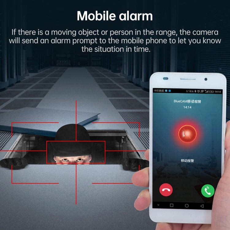 WJ03 1080P WiFi Mini Smart Home DV Recorder IP Camera, Support Monitor Detection & Night Vision & Loop Recording & TF Card
