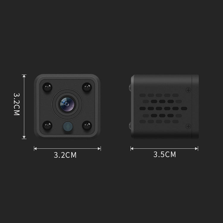 WJ03 1080P WiFi Mini Smart Home DV Recorder IP Camera, Support Monitor Detection & Night Vision & Loop Recording & TF Card