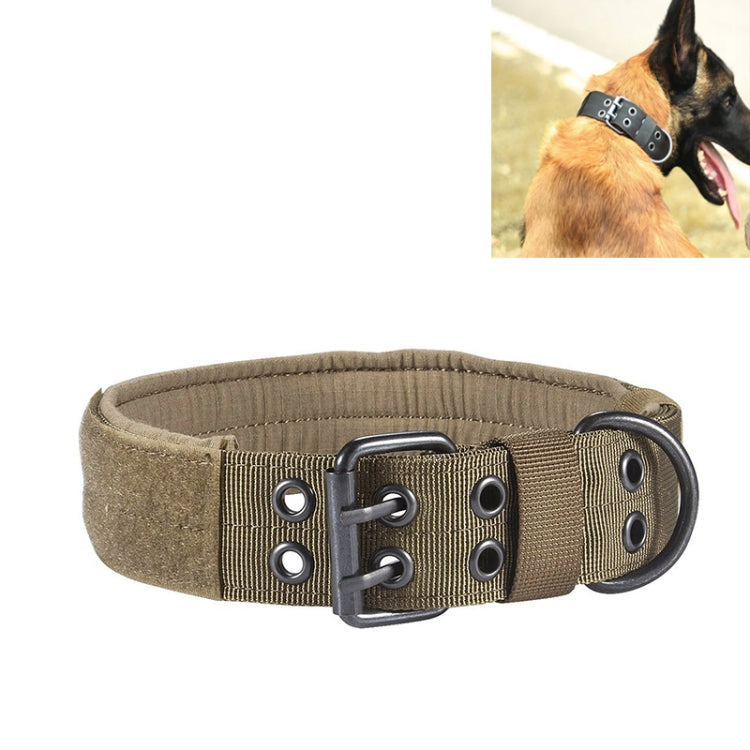 Multifunctional Adjustable Dog Leash Pet Outdoor Training Wear-Resistant Pull-Resistant Collar, Size:XL