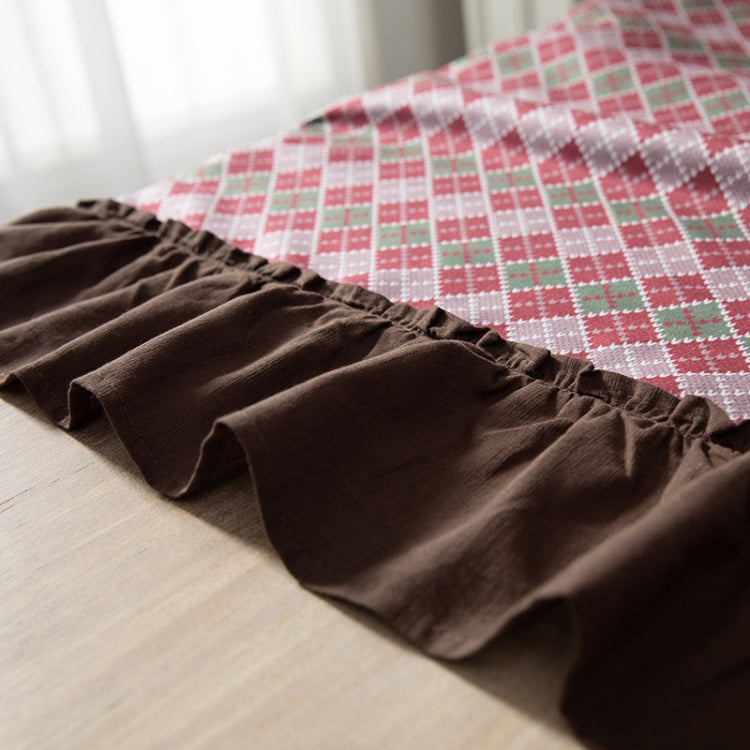 Hotel Home Dining Table Retro Cotton Tablecloth, Size: 140x220cm