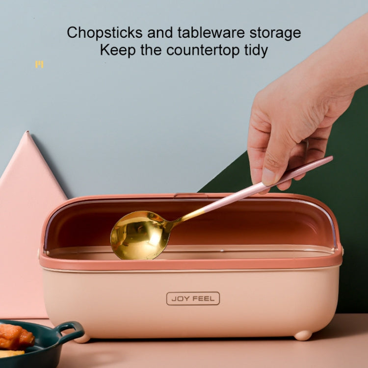 Kitchen Tableware Storage Box, Specification: Chopsticks Box (Pink)