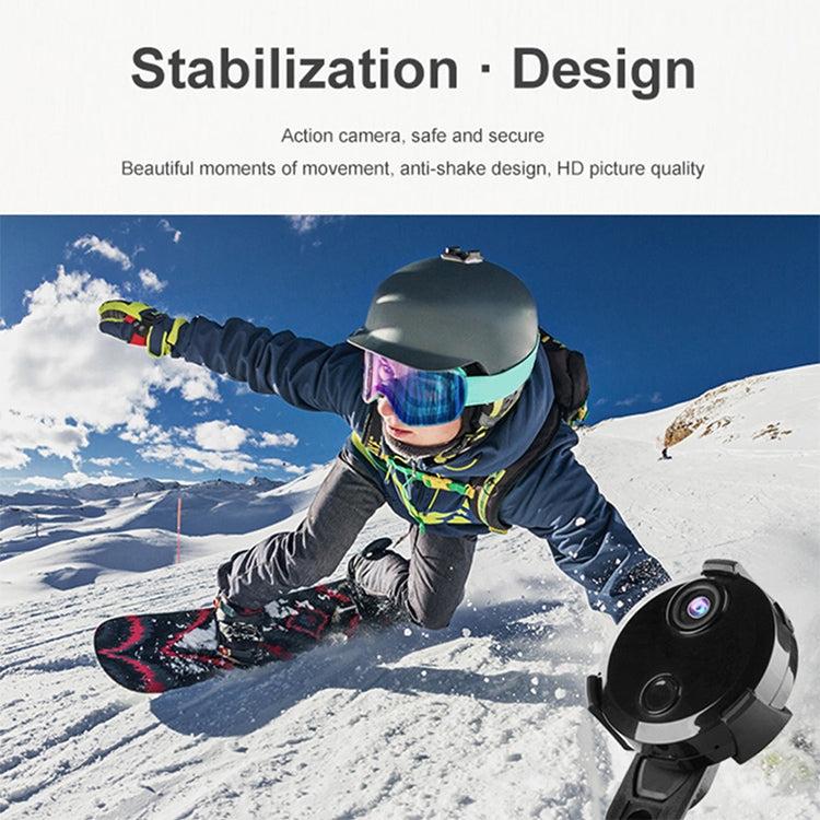 HDQ15 1080P Mini HD Magnetic Smart Home WIFI Wireless IP Camera, Support Motion Detection & Night Vision & TF Card