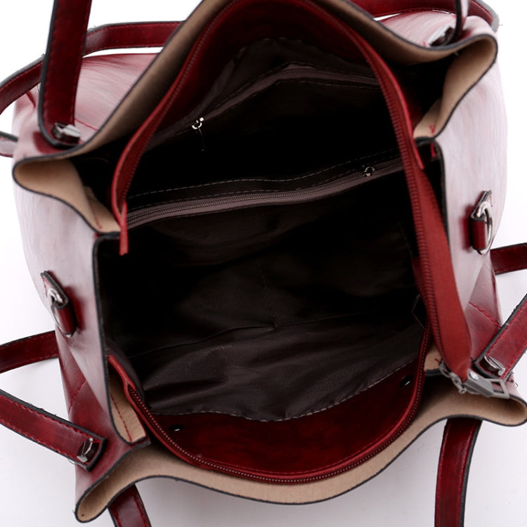 4 in 1 Women Handbags Versatile Fashion Large Capacity Messenger Bag