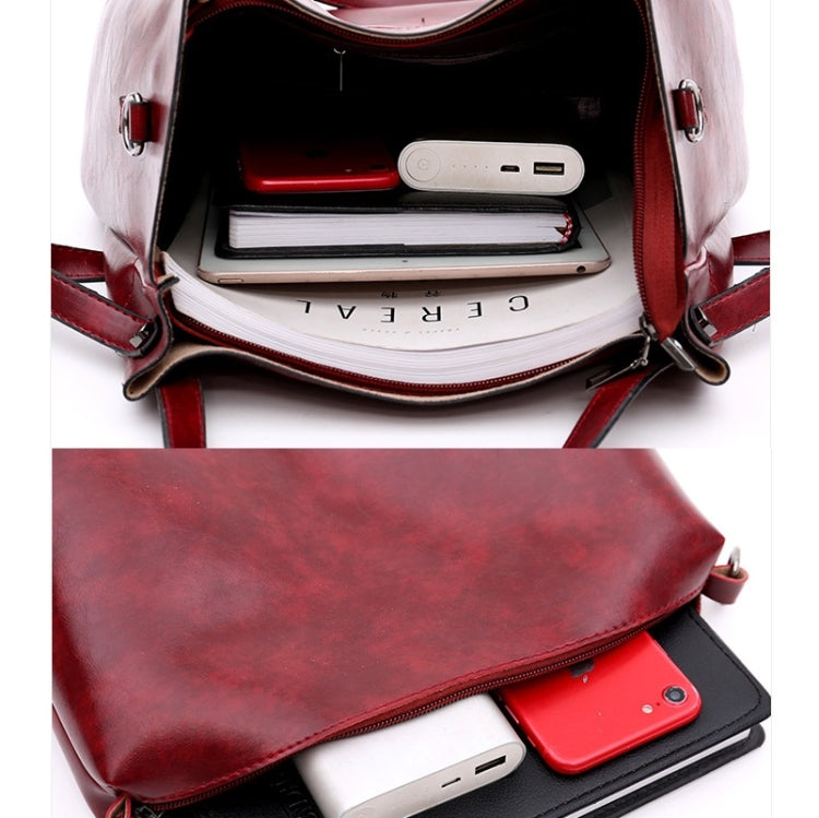 4 in 1 Women Handbags Versatile Fashion Large Capacity Messenger Bag
