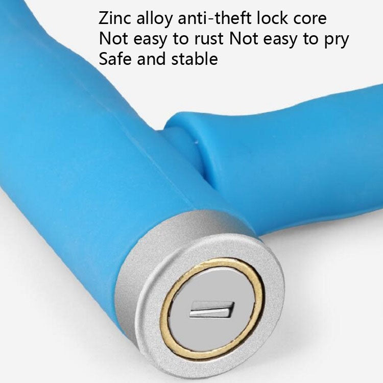Mountain Bike Steel Cable Lock Bicycle Anti-Theft Lock Electric Bike Motorcycle Lock Chain Door Lock(Blue)
