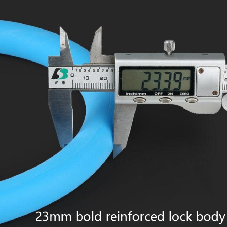 Mountain Bike Steel Cable Lock Bicycle Anti-Theft Lock Electric Bike Motorcycle Lock Chain Door Lock(Blue)