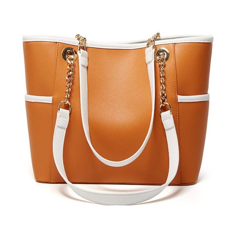 3 in 1 Ladies Simple All-Match Handbag Soft Leather Messenger Bag