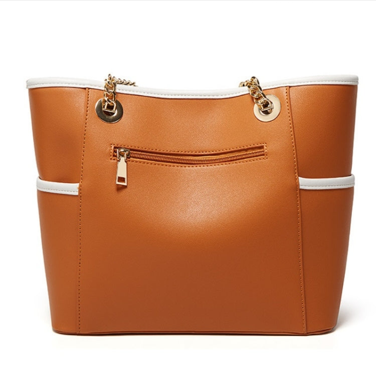 3 in 1 Ladies Simple All-Match Handbag Soft Leather Messenger Bag