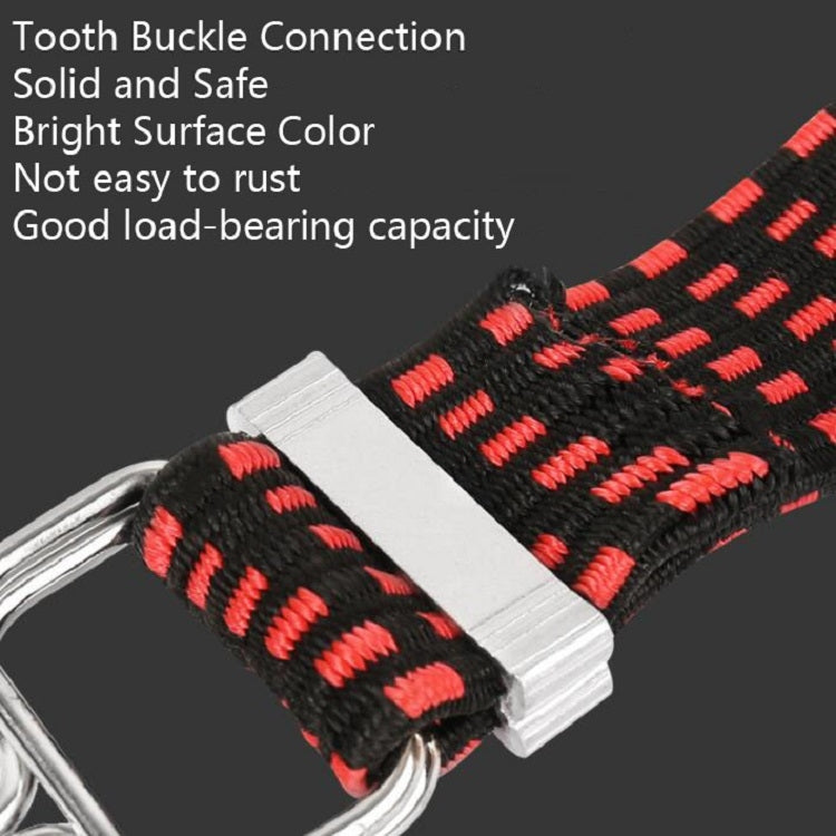 3 PCS Bicycle Binding Rope Widening And Thickening Multi-Purpose Elastic Elastic Luggage Rope Shelf Rope, Length:0.5m