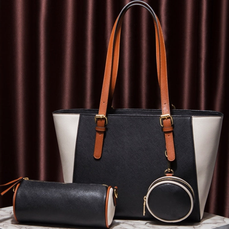 3 in 1 Fashion Simple Lady Diagonal Large Capacity Handbag