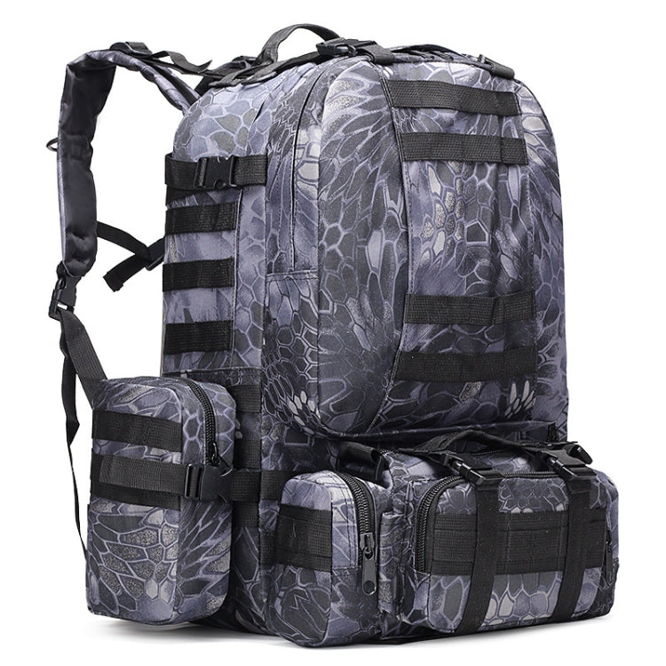 B08 Camping Trip Oxford Cloth Bag Outdoor Hiking Mountaineering Combination Backpack