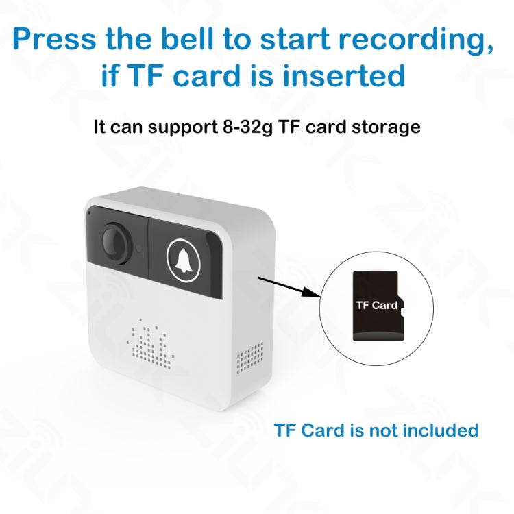 720P HD Wireless WIFI Doorbell