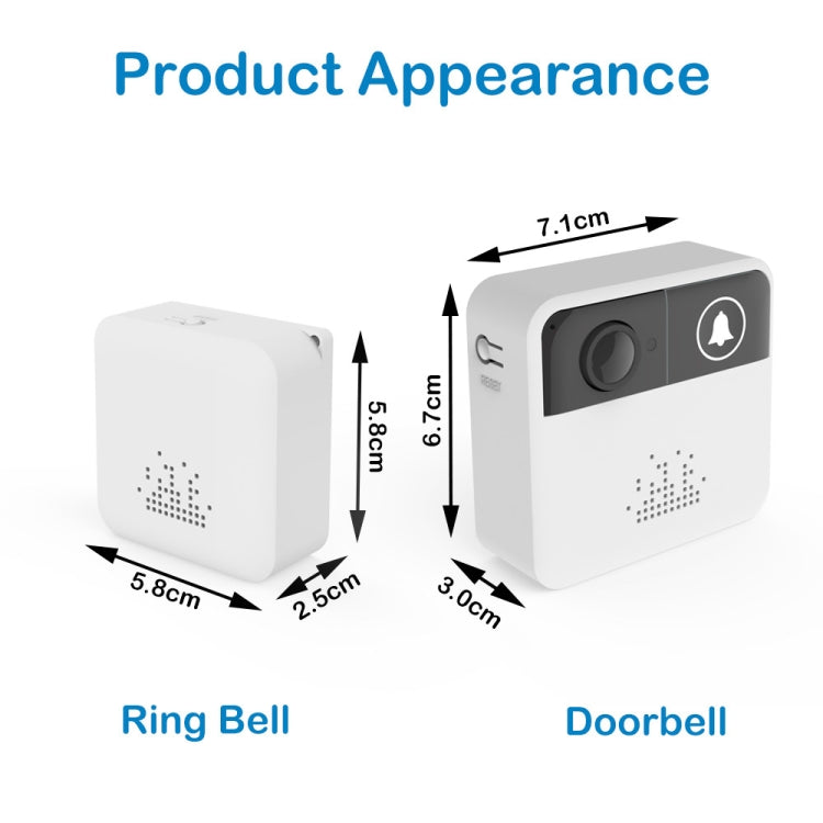 720P HD Wireless WIFI Doorbell
