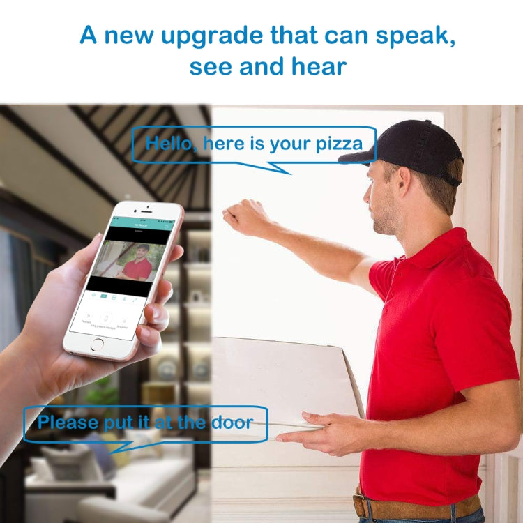 720P HD Wireless WIFI Doorbell
