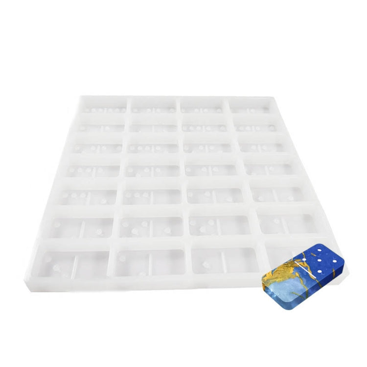 Domino Epoxy Silicone Mold DIY Fondant Cake Decoration, Model Number:SX-BH-108