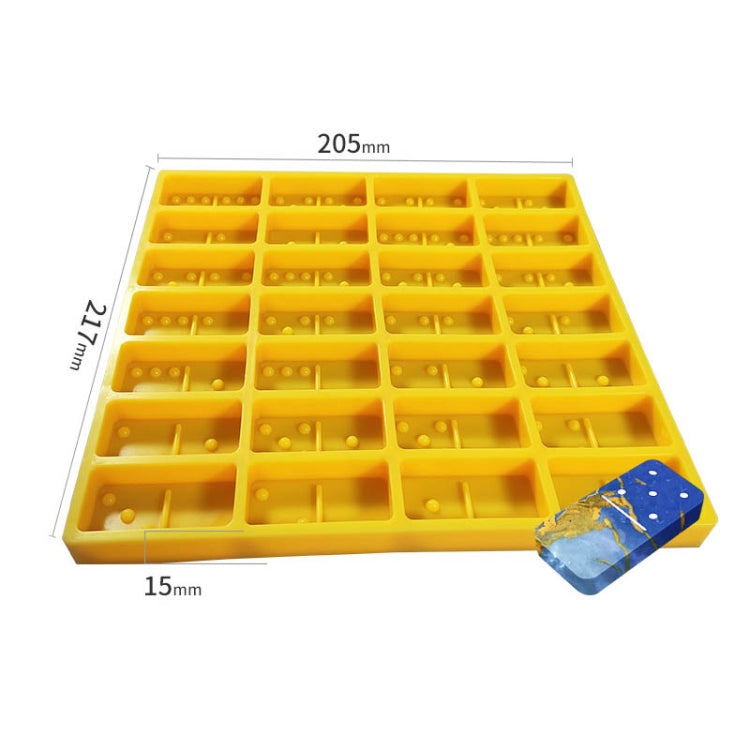 Domino Epoxy Silicone Mold DIY Fondant Cake Decoration, Model Number:SX-BH-108