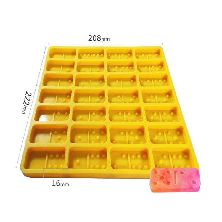 Domino Epoxy Silicone Mold DIY Fondant Cake Decoration, Model Number:SX-BH-109