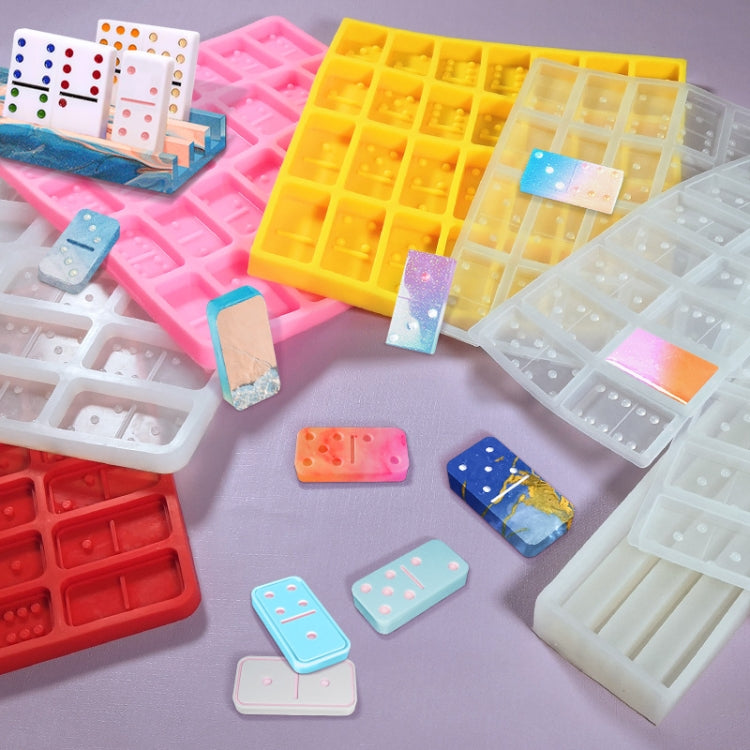 Domino Epoxy Silicone Mold DIY Fondant Cake Decoration, Model Number:SX-BH-109