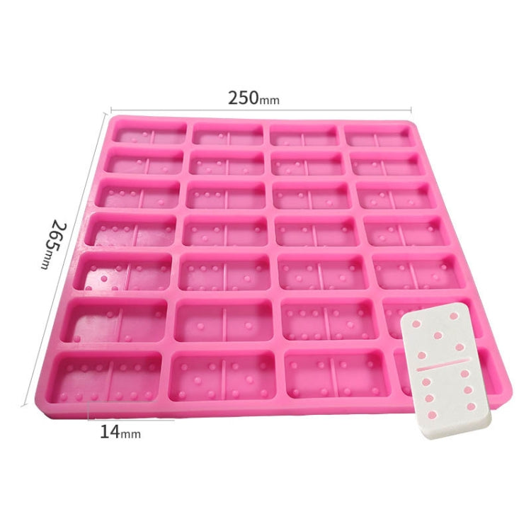 Domino Epoxy Silicone Mold DIY Fondant Cake Decoration, Model Number:SX-BH-110