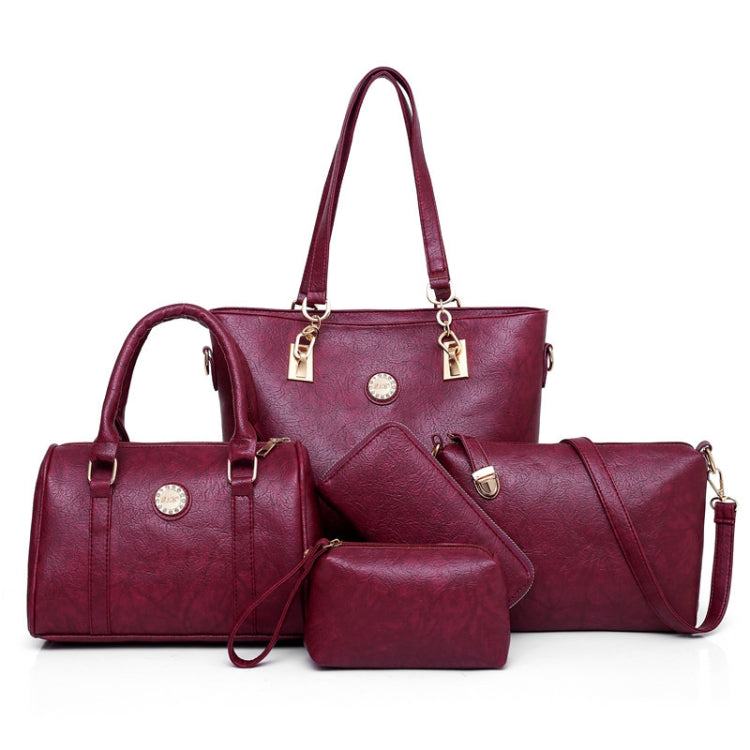 5 In 1 Ladies Fashion Handbag Large Capacity Bag