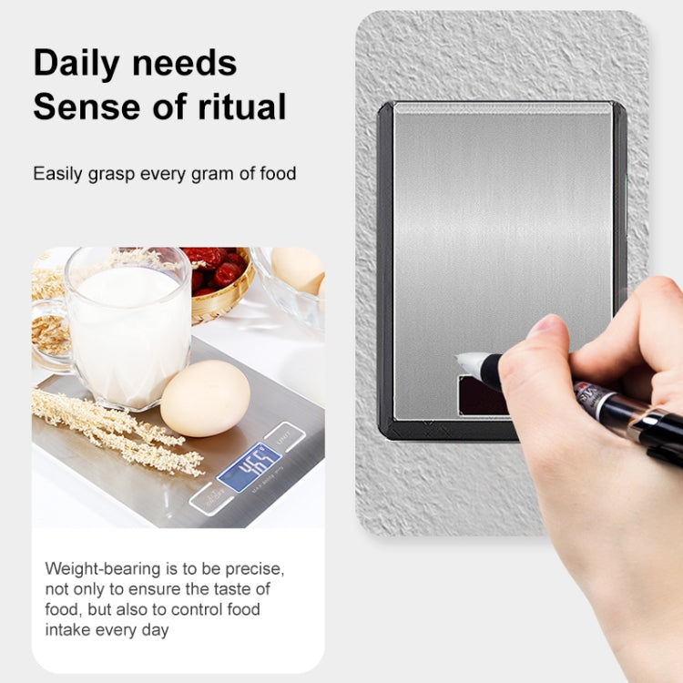 5kg/1g Stainless Steel Kitchen Scale Household Food Electronic Scale