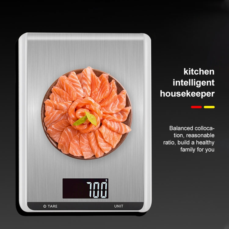 5kg/1g Stainless Steel Kitchen Scale Household Food Electronic Scale