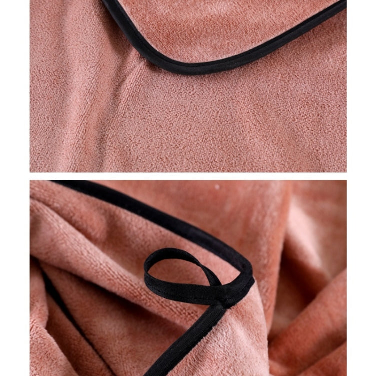 Soft Thick Absorbent Fiber Couple Large Bath Towels, Size:70x140cm