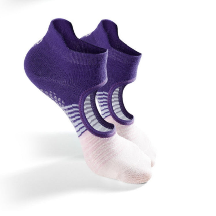 Stripe Non-slip Yoga Socks Cotton Thickened Professional Yoga Socks