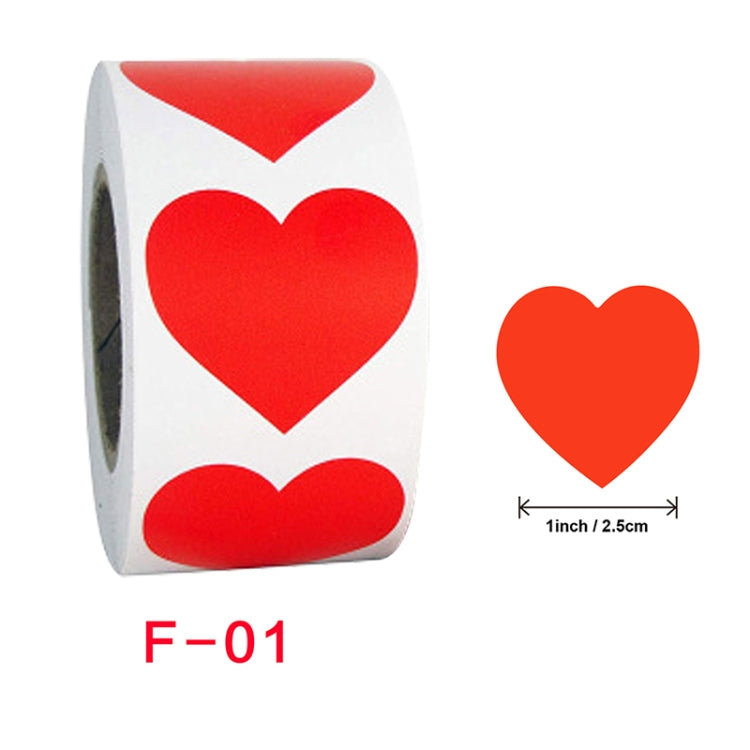 10 PCS Love Sticker Label Gift Decoration Sealing Sticker, Size: 2.5cm / 1 inch