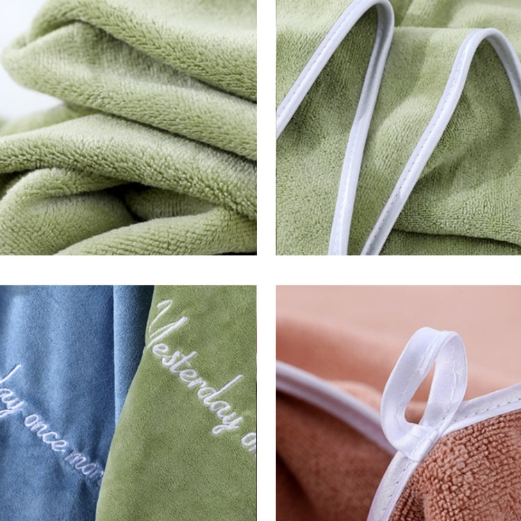 5 PCS Fiber Soft Absorbent Towel Household Face Wash Towel 35x75cm Random Colour Delivery