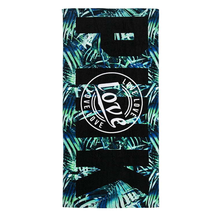 Printed Soft Bath Towel Adult Cotton Beach Pad Towel Size: 147x71cm
