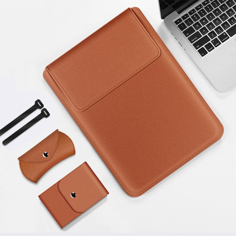 15 inch  For Apple Laptop Liner Bag Four-Piece Storage Bag