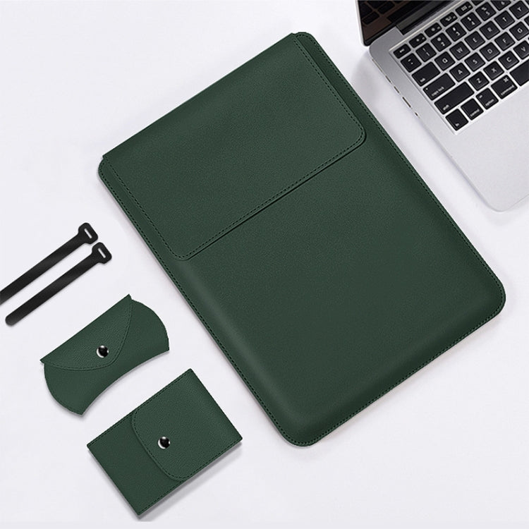15 inch  For Apple Laptop Liner Bag Four-Piece Storage Bag