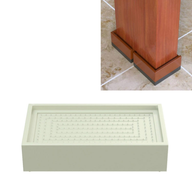 4 PCS / Set Bed Foot Raised Furniture General Raised Foot Pad Base Refrigerator Washing Machine Base Table And Chair Coffee Table Raised Block, Specification:3.5cm Height Increase