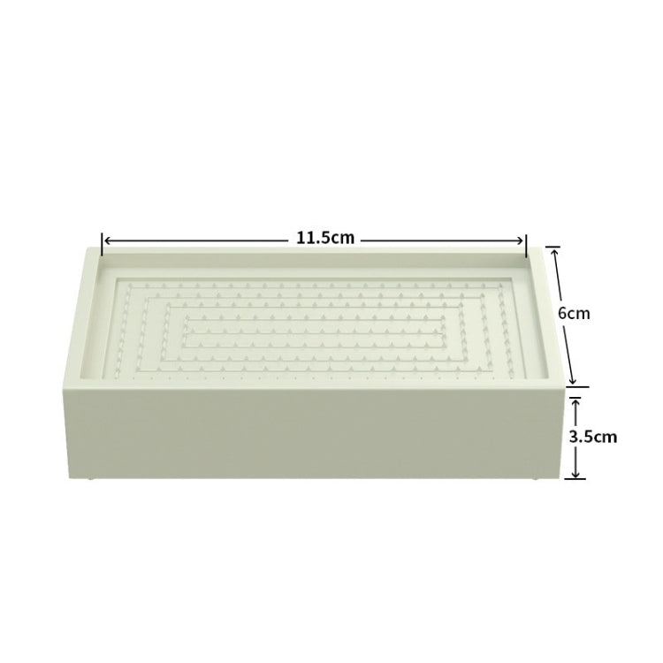 4 PCS / Set Bed Foot Raised Furniture General Raised Foot Pad Base Refrigerator Washing Machine Base Table And Chair Coffee Table Raised Block, Specification:3.5cm Height Increase