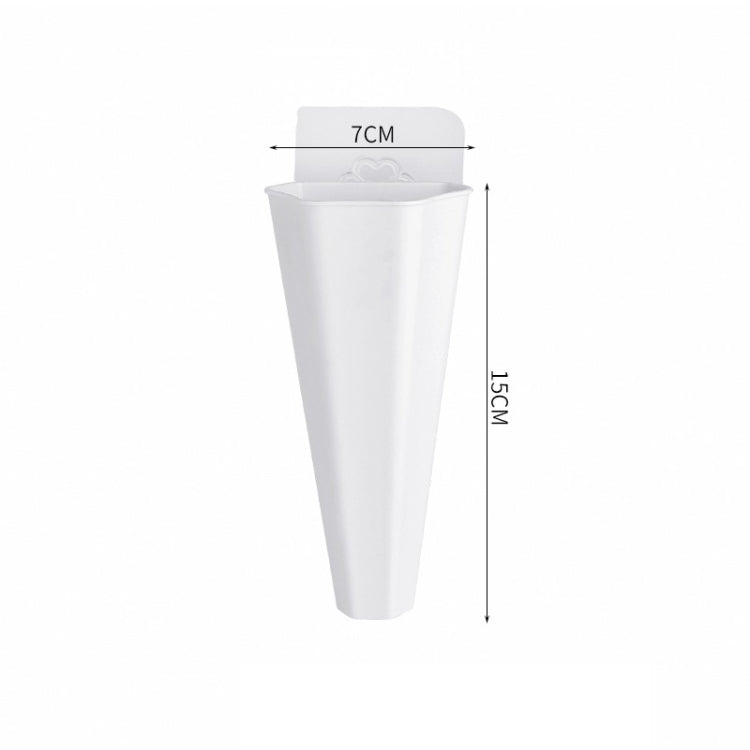 2 Sets 4 In1 Wall-Mounted Flower Pots Lazy Plastic Flower Pots On The  Wall