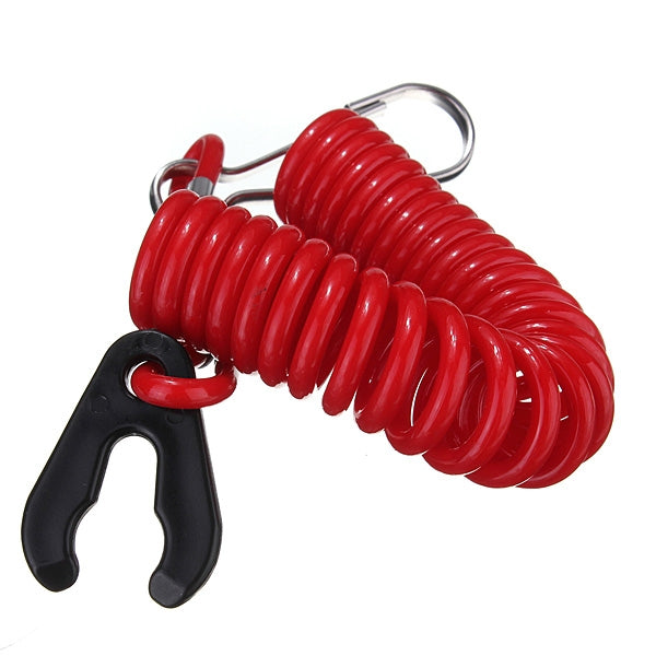 2PCS/LOT Boat Motor Kill Stop Switch Safety Tether Lanyard for Yamaha Tohatsu Outboard Motor Parts