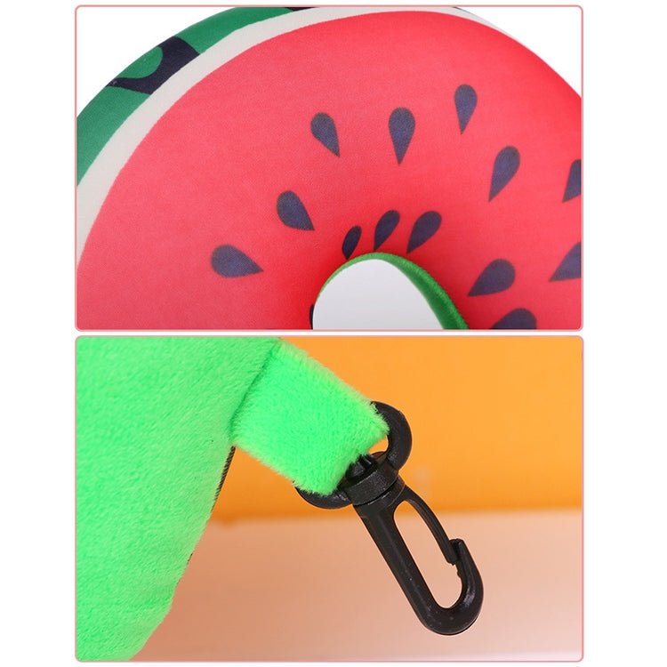 Fruit U Shaped Travel Pillow Nanoparticles Neck Pillow Car Pillows Soft Cushion Home Textile