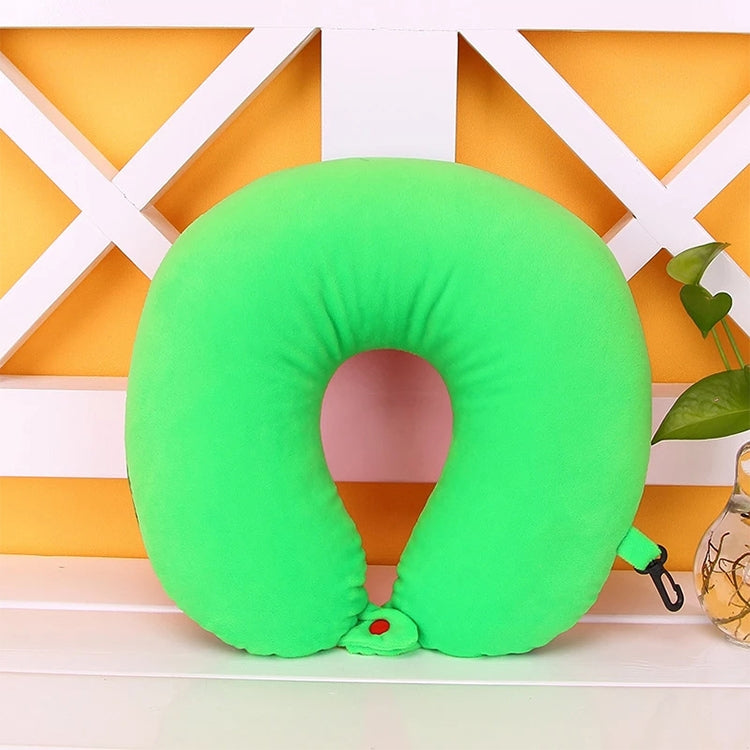 Fruit U Shaped Travel Pillow Nanoparticles Neck Pillow Car Pillows Soft Cushion Home Textile